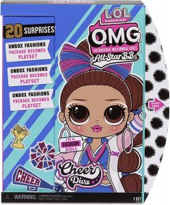 LOL Surprise OMG Sports Cheer Diva Competitive Cheerleading Fashion Doll