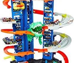 Hot Wheels City Robo T-Rex Ultimate Garage